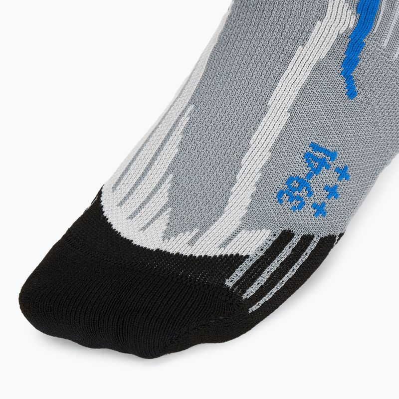 Férfi futózokni X-Socks Run Speed Two 4.0 pearl grey/invent blue 3