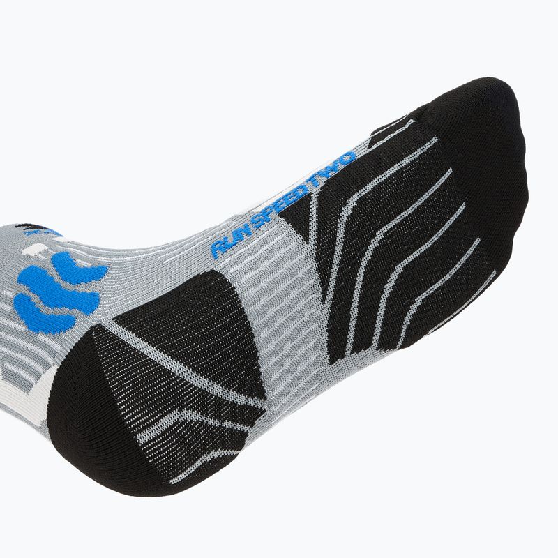 Férfi futózokni X-Socks Run Speed Two 4.0 pearl grey/invent blue 4