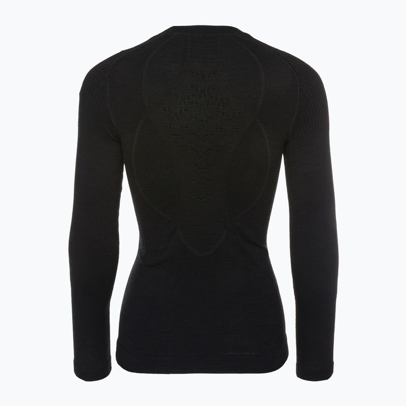 Női thermo pulóver X-Bionic Merino fekete/fekete 4