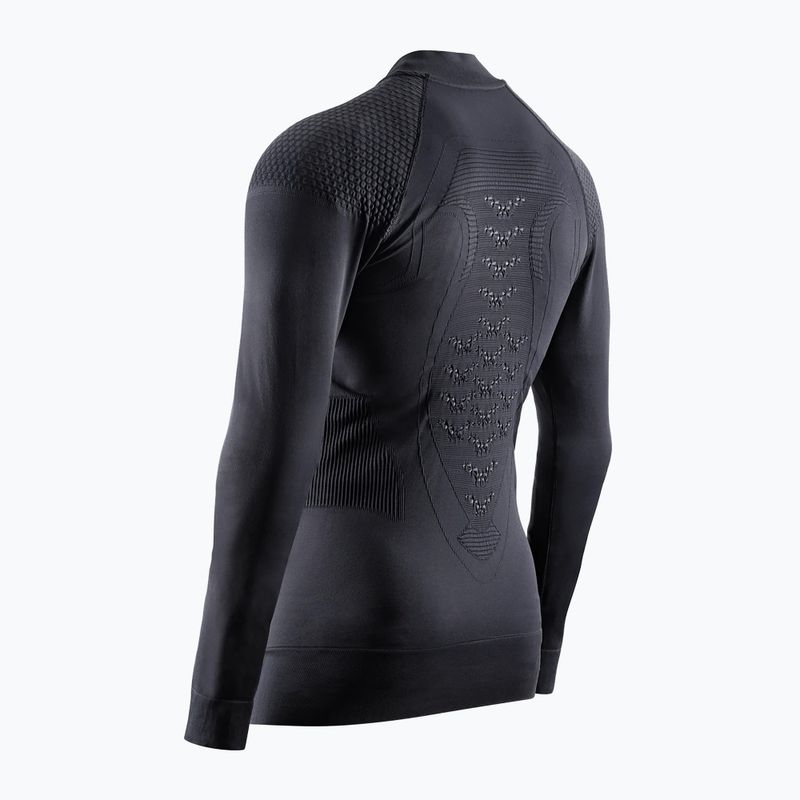Férfi thermo pulóver X-Bionic Energizer 4.0 Transmission Layer Full Zip opal black/arctic white 2