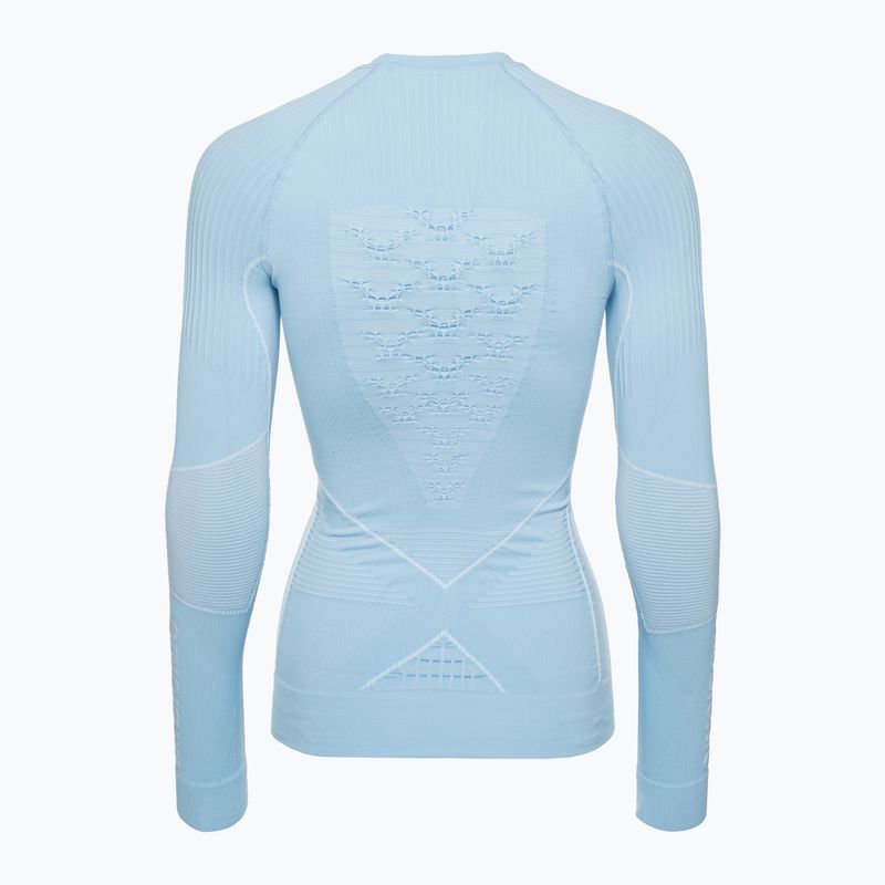 Női termoaktív pulóver X-Bionic Energy Accumulator 4.0 LS ice blue/arctic white 2