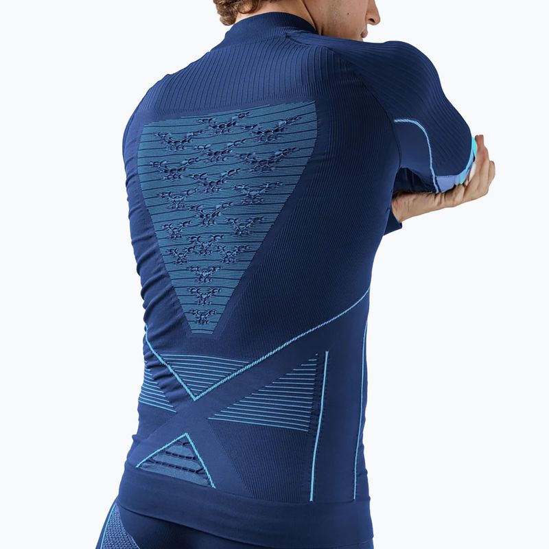 Férfi termoaktív felső X-Bionic Energy Accumulator 4.0 Turtle Neck navy/blue 3