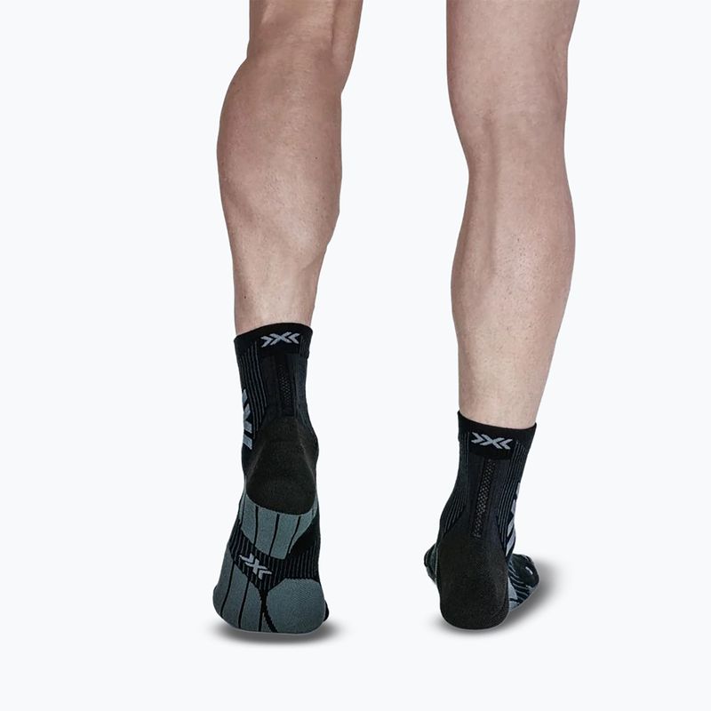Zokni X-Socks Hike Perform Natural Ankle anthracite/turquoise 3