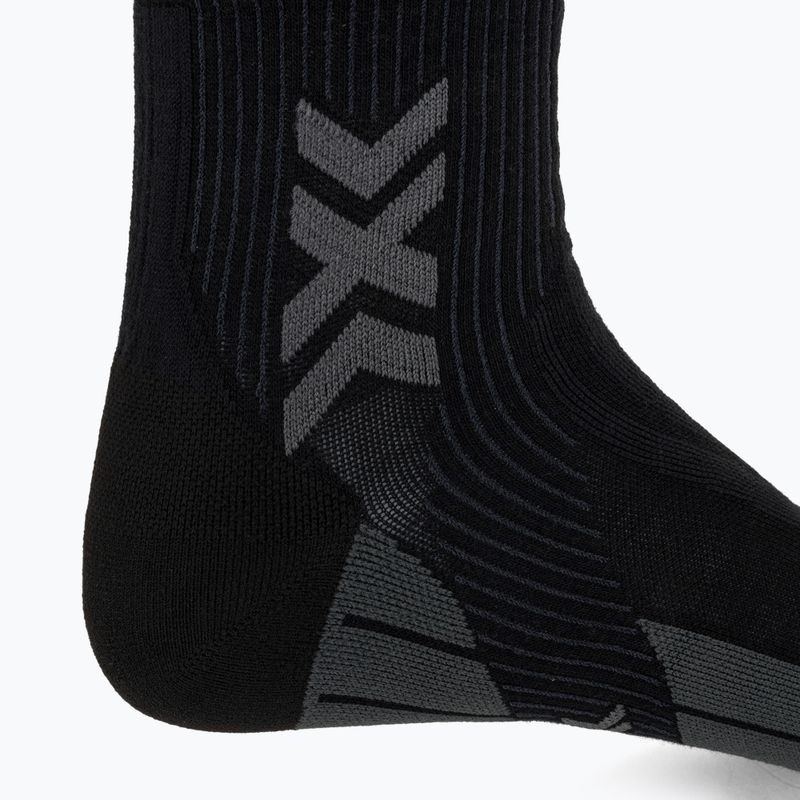 Zokni X-Socks Hike Perform Natural Ankle anthracite/turquoise 4