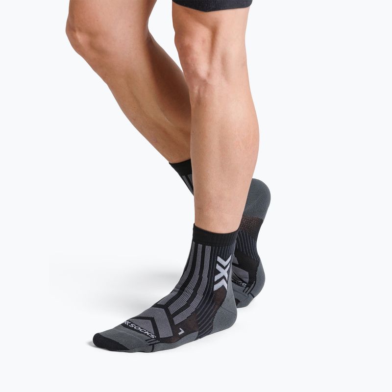 Zokni X-Socks Trekking Perfom Ankle black/charcoal 4