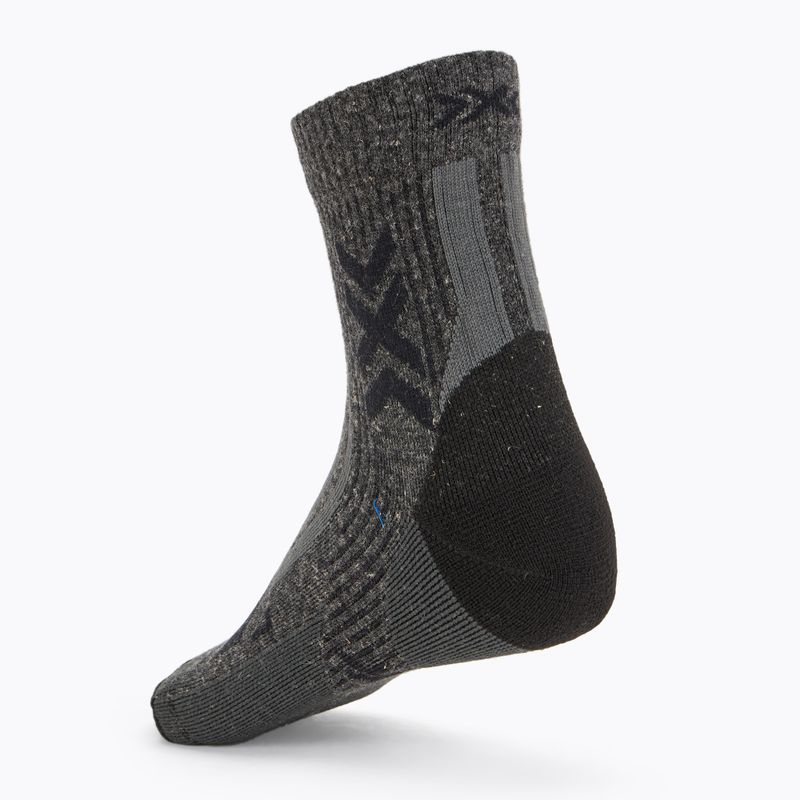 Túrazokni X-Socks Hike Perform Merino Ankle black/charcoal 2
