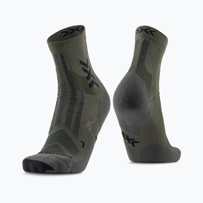 Zokni X-Socks Hike Discover Ankle dark sage/black