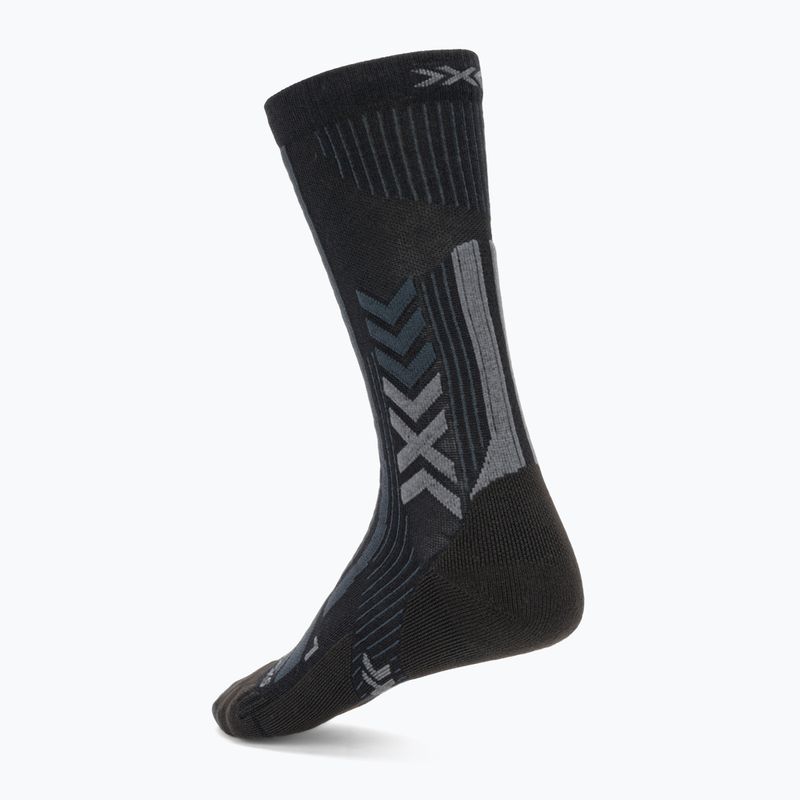 Férfi zokni X-Socks Trekking Perform Merino Crew black/charcoal 2