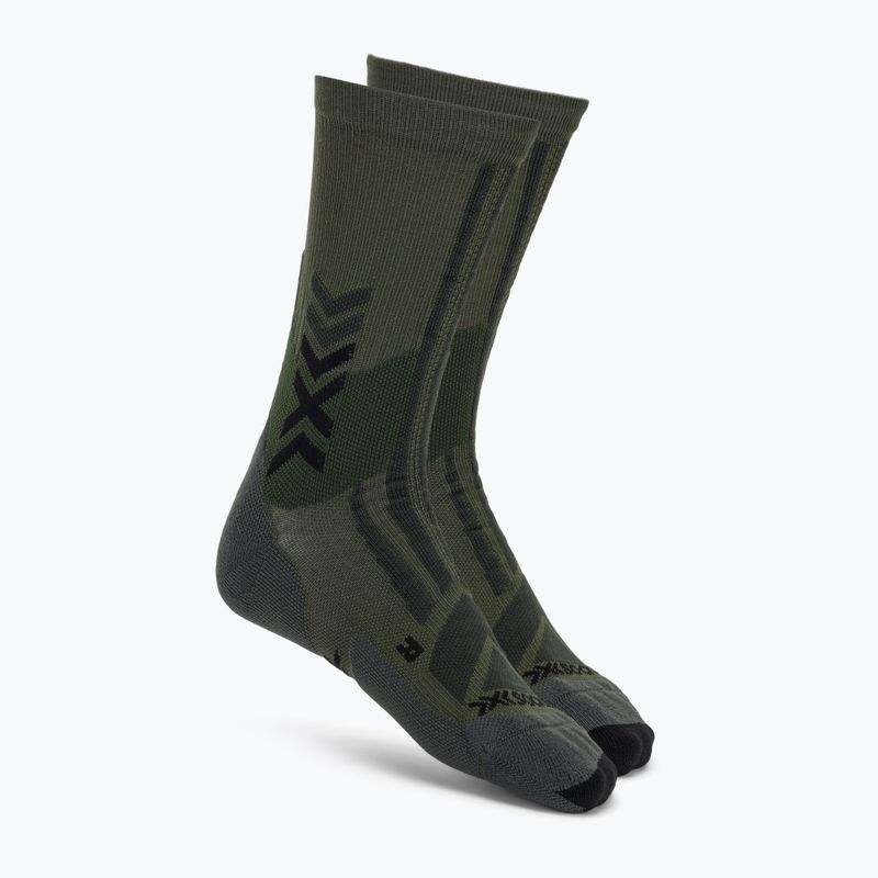 Zokni X-Socks Hike Discover Crew green/black