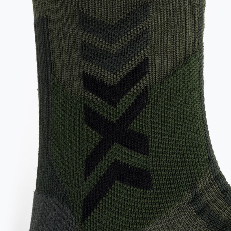 Zokni X-Socks Hike Discover Crew green/black 4