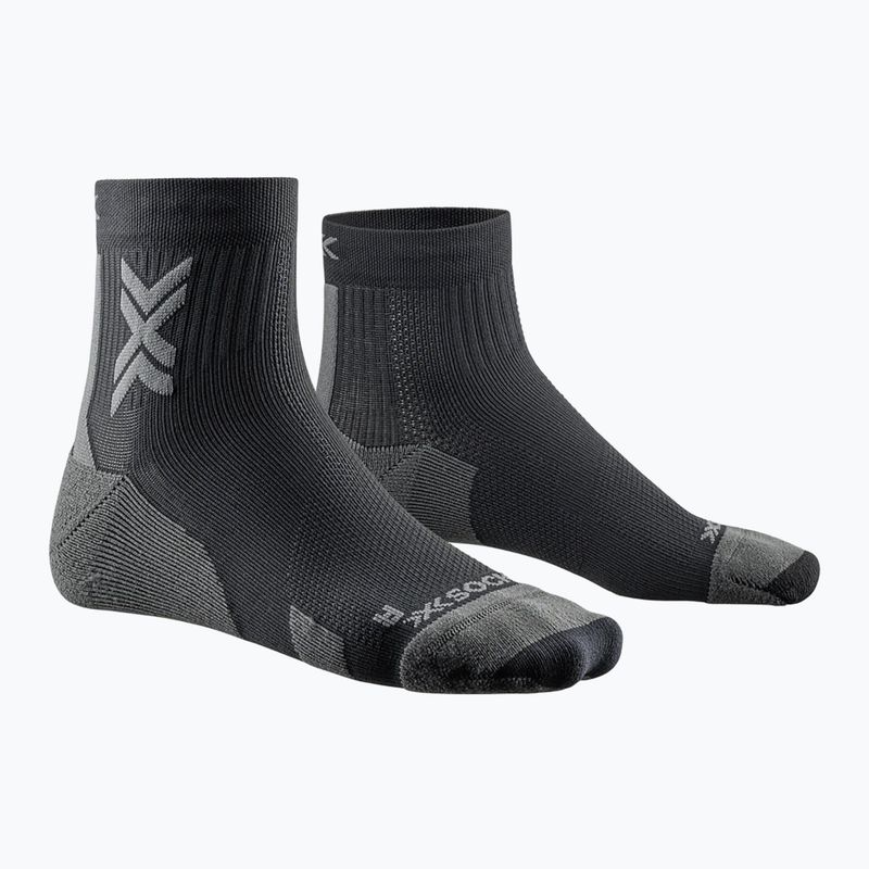 X-Socks Run Discover Ankle zokni fekete/szénszínű