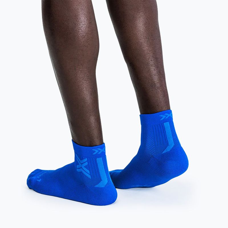X-Socks Run Discover Ankle zokni twyce kék/kék 3