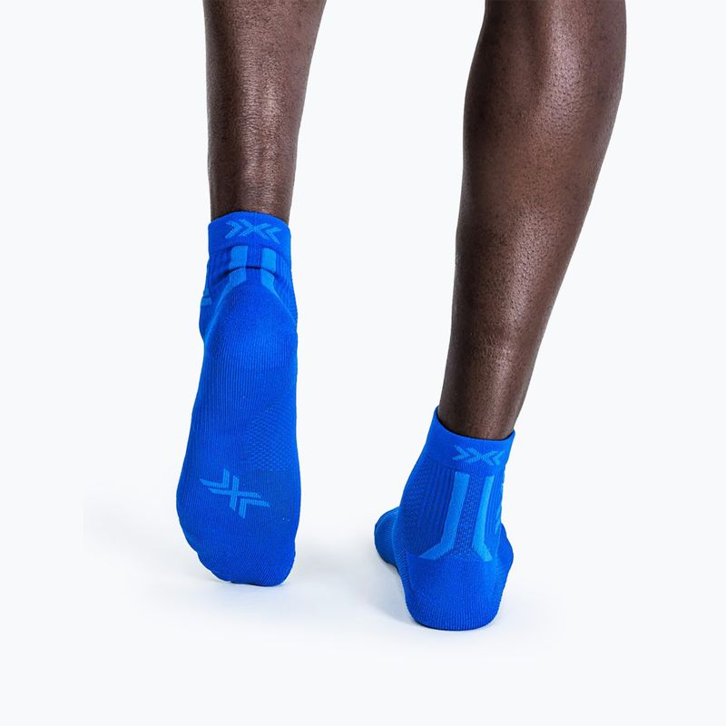X-Socks Run Discover Ankle zokni twyce kék/kék 4