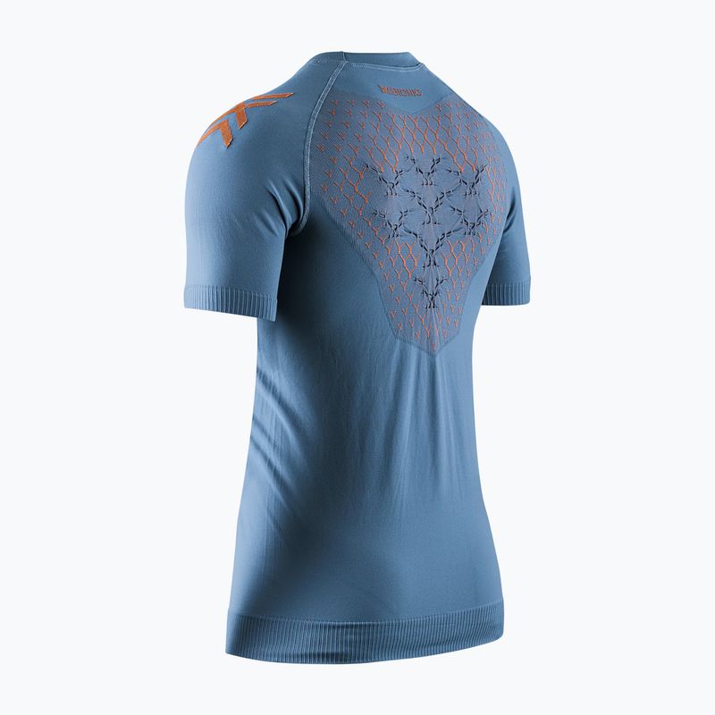 Férfi futópóló X-Bionic Twyce Run blue/white 2
