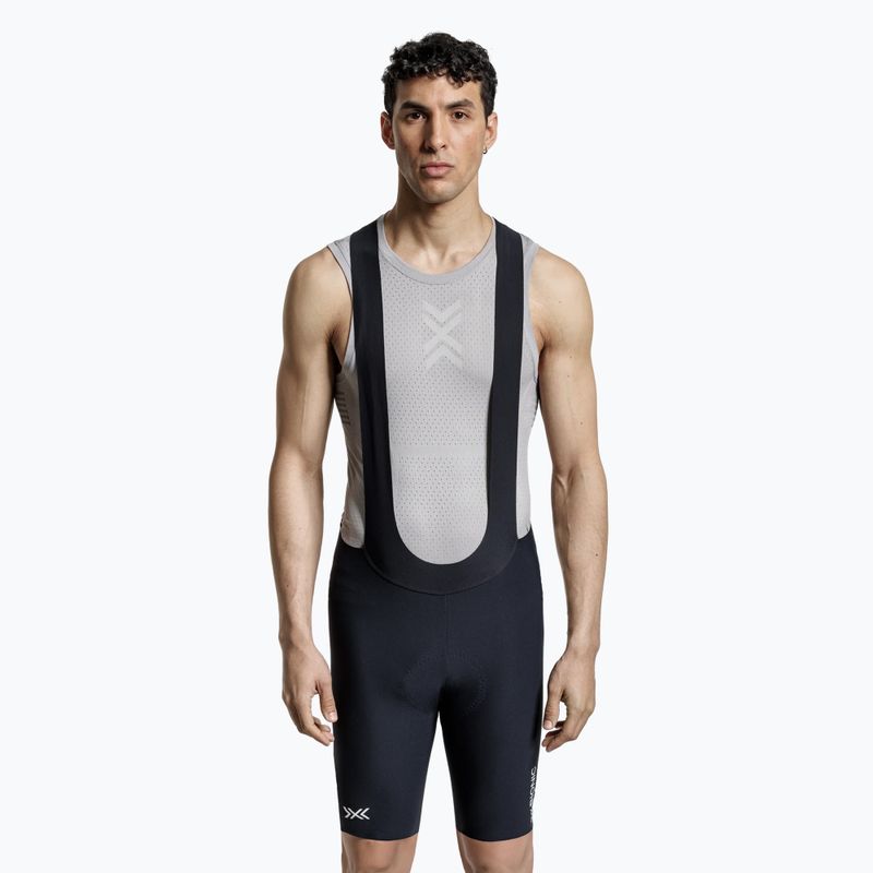 Férfi X-Bionic Corefusion Kompressziós Bib kerékpáros rövidnadrág opál fekete 3