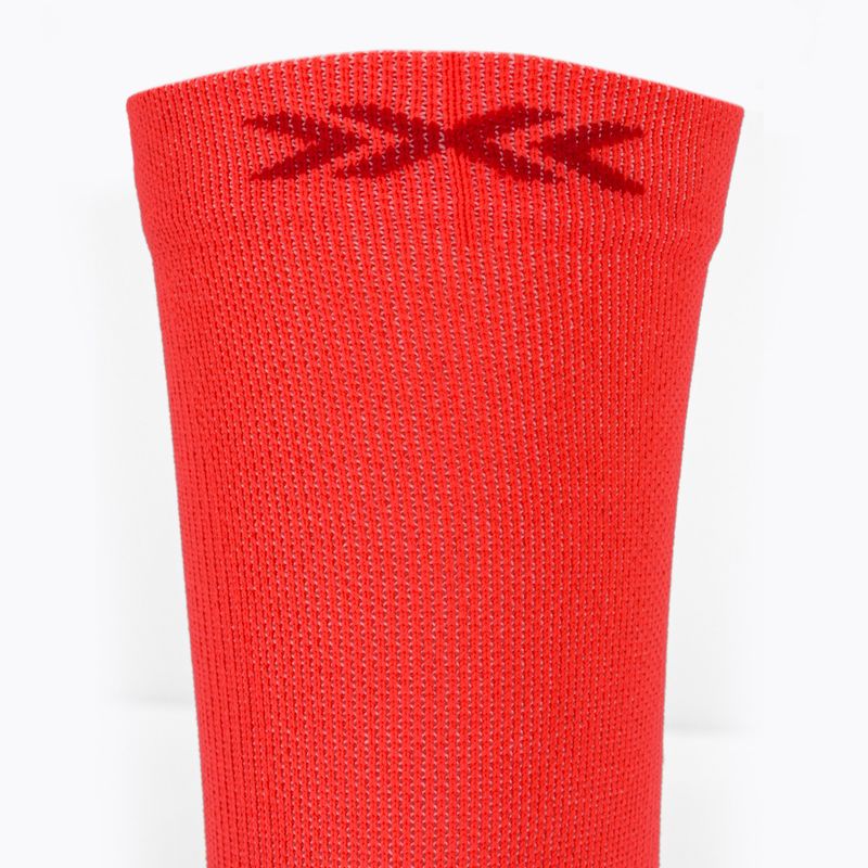 Férfi zokni X-Socks Trailrun Perform Crew fluo red/namib red 3