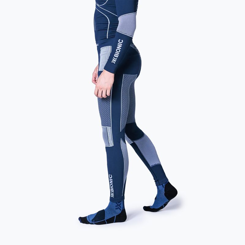 Férfi termo nadrág X-Bionic Energy Accumulator 4.0 marine/optical white 2
