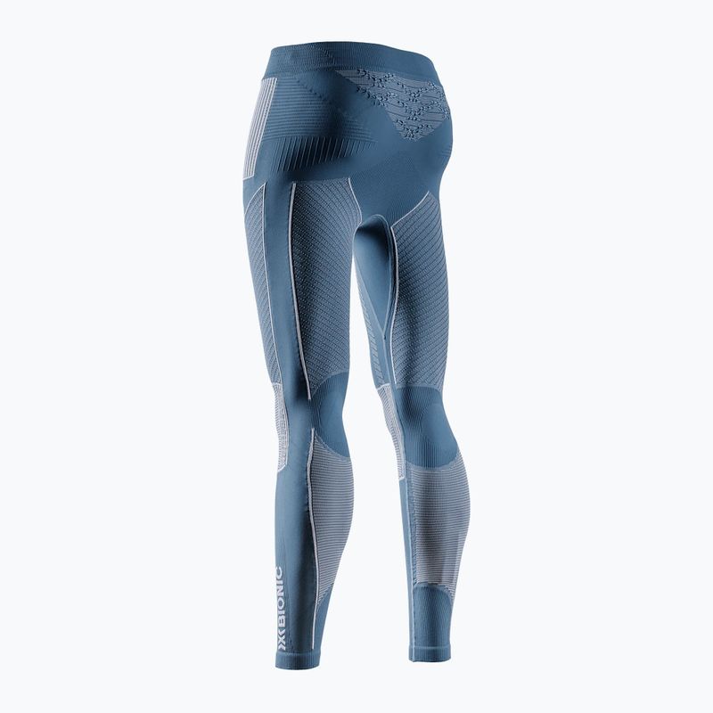 Női thermo leggings X-Bionic Energy Accumulator 4.0 ásványkék / sarkvidéki fehér 2