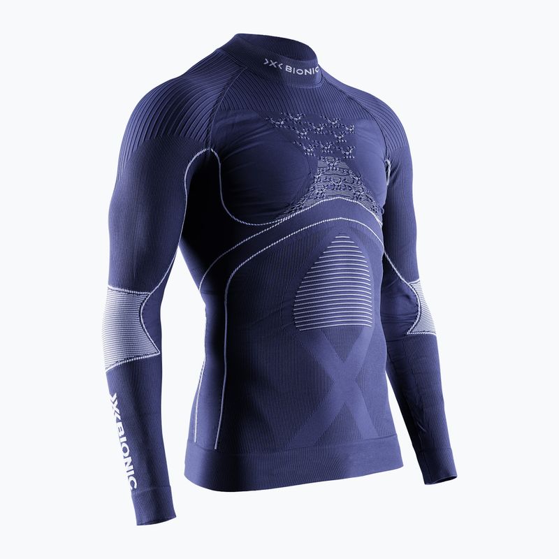 Férfi thermo hosszú ujjú felső X-Bionic Energy Accumulator 4.0 Turtle Neck marine/optical white