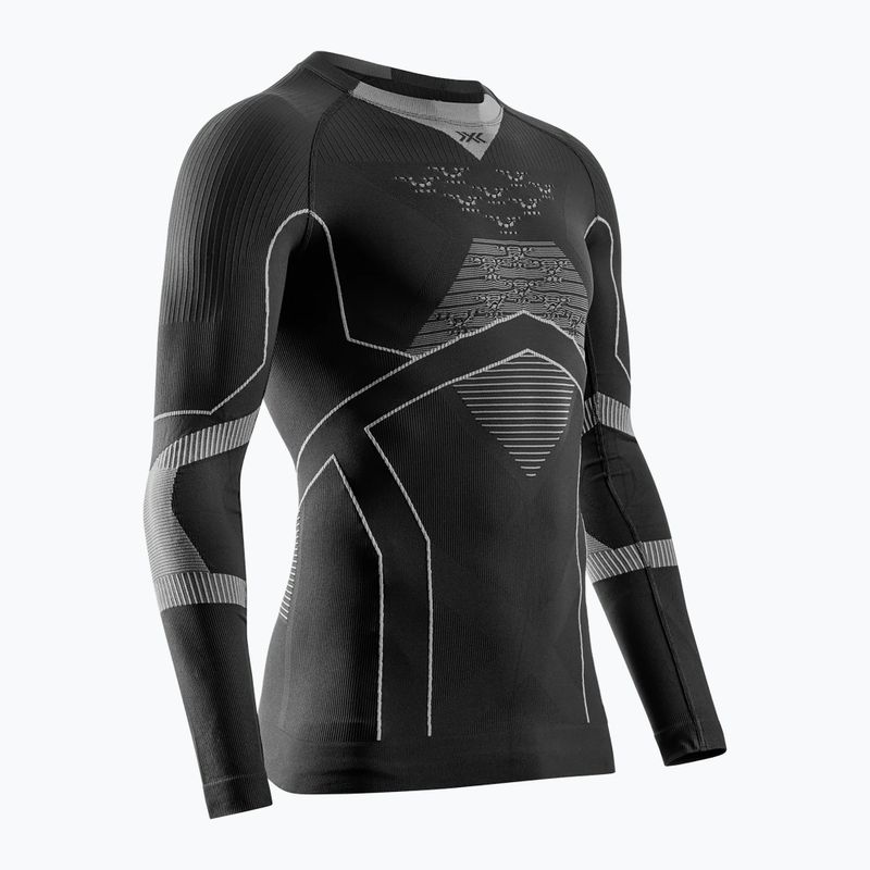 Férfi termoaktív pulóver X-Bionic Energy Accumulator Light Shirt black/light grey