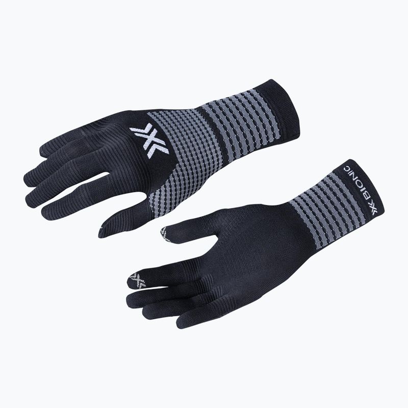 Síkesztyű X-Bionic Gloves opal black