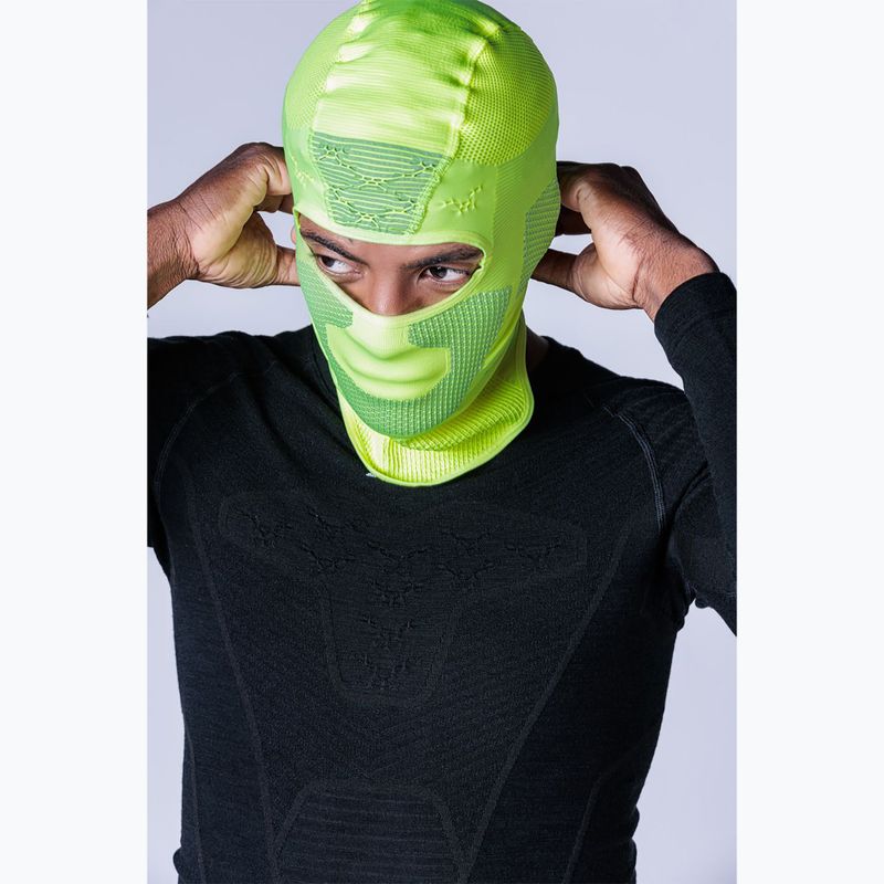 X-Bionic Stormcap hi vis balaklava sárga/szürke 3