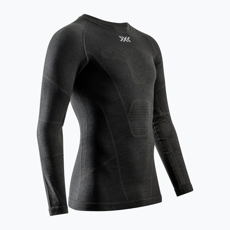 Férfi termoaktív pulóver X-Bionic Symbio Merino Shirt opal black