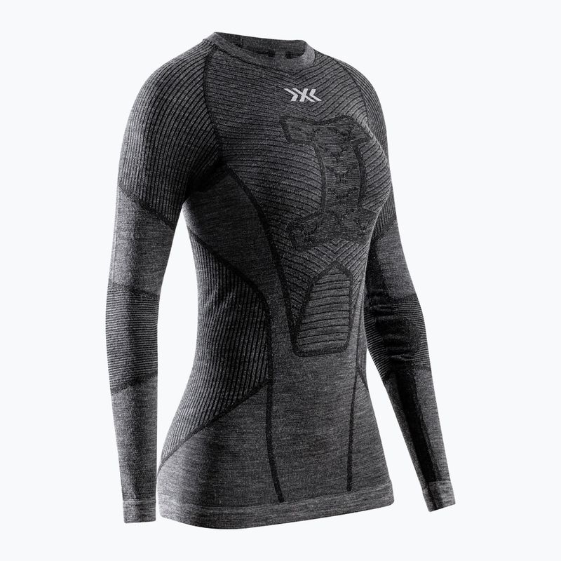 Női termoaktív felső X-Bionic Symbio Merino Shirt rhino grey