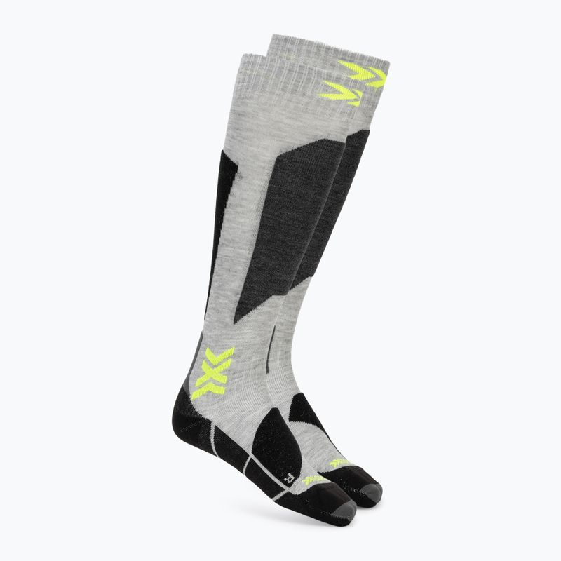 Sí zokni X-Socks Ski Discover Otc rhino grey/canary