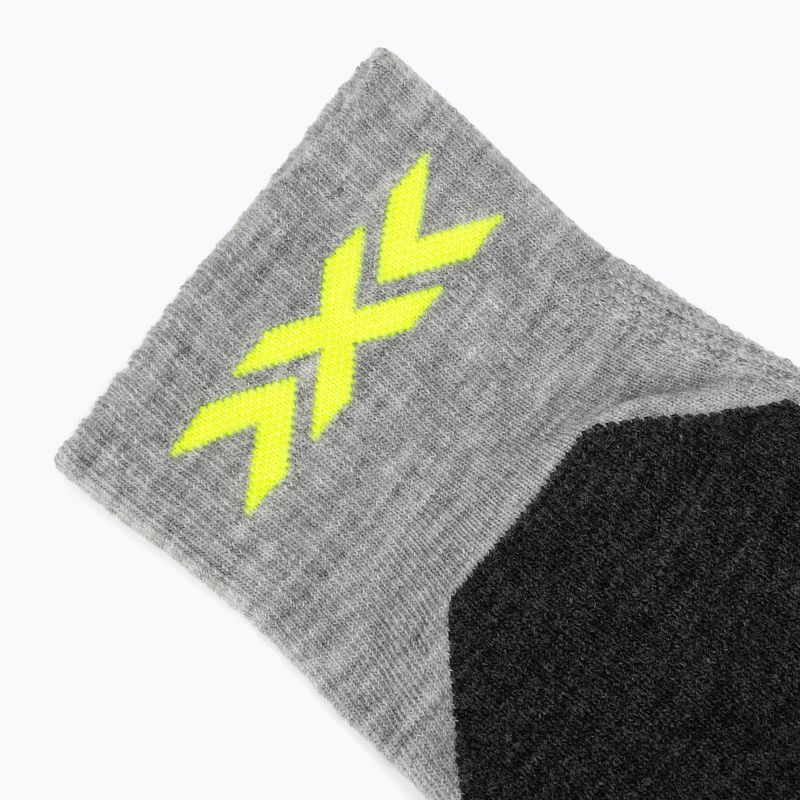 Sí zokni X-Socks Ski Discover Otc rhino grey/canary 3