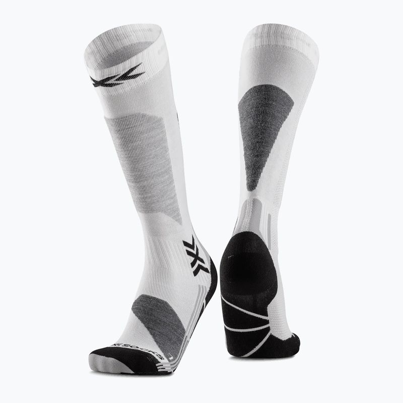 Női sízokni X-Socks Ski Discover Otc x fehér/szürke