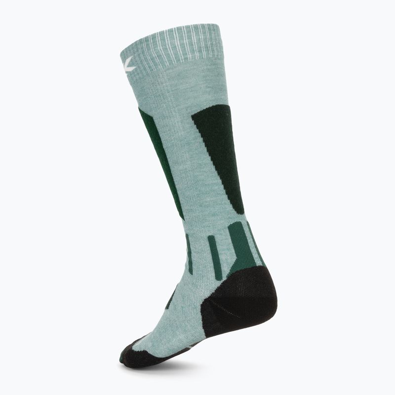 Női sízokni X-Socks Ski Discover Otc sage green/english lawn 2