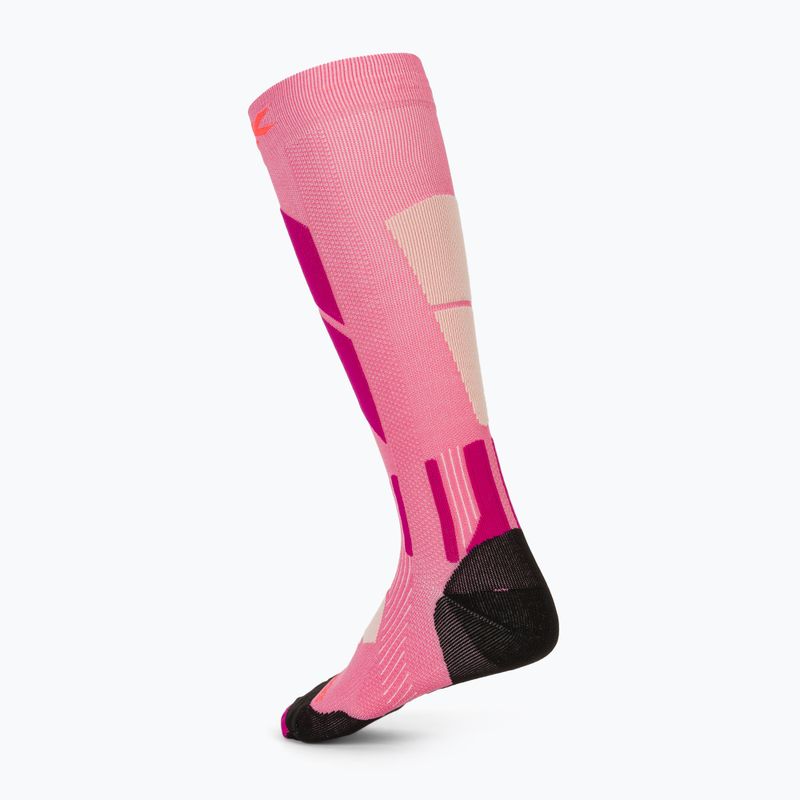 Sízokni X-Socks Ski Perform Otc light pink/light sand 2