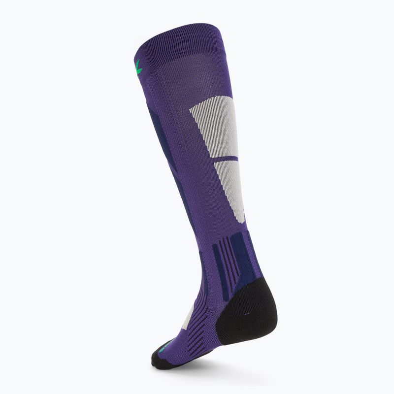 Női sízokni X-Socks Ski Perform Otc deep purple/light sand 2