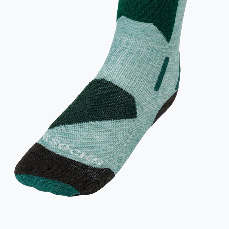 Gyerek sízokni X-Socks Ski Discover Otc sage green/english lawn 3