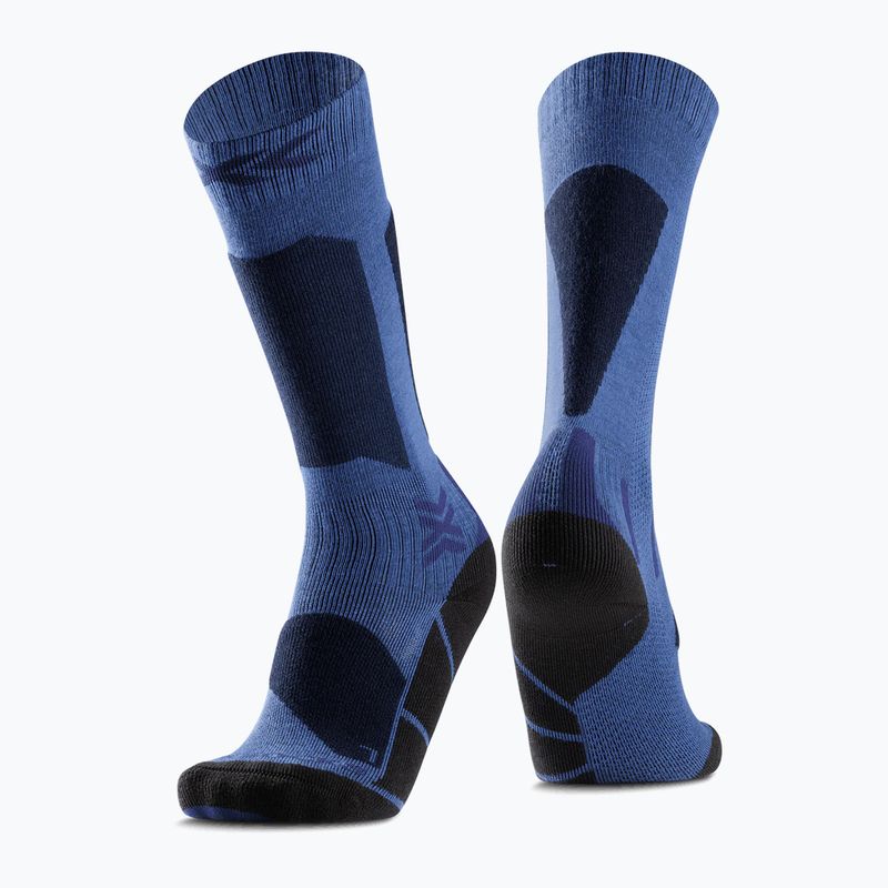 Gyerek sízokni X-Socks Ski Discover Otc blue blossom/marine