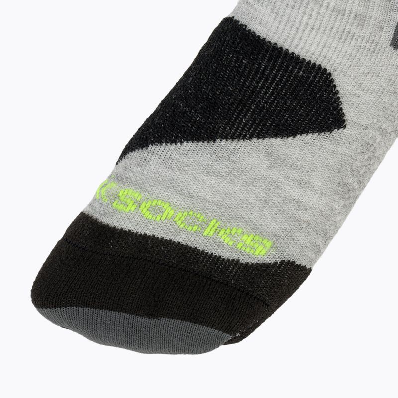 Gyerek sízokni X-Socks Ski Discover Otc rhino grey/canary 3