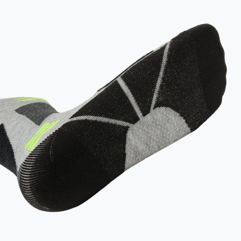 Gyerek sízokni X-Socks Ski Discover Otc rhino grey/canary 5