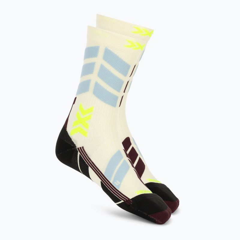 Női sízokni X-Socks X-Country Perform Crew light sand/cool water