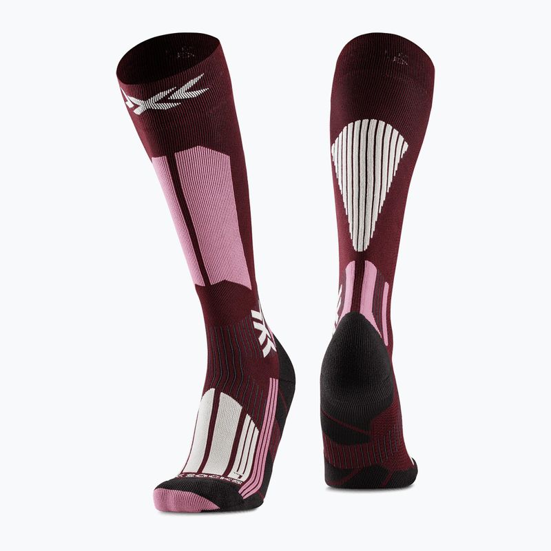 Női sízokni X-Socks Ski Touring Perform Otc deep purple/light sand 4