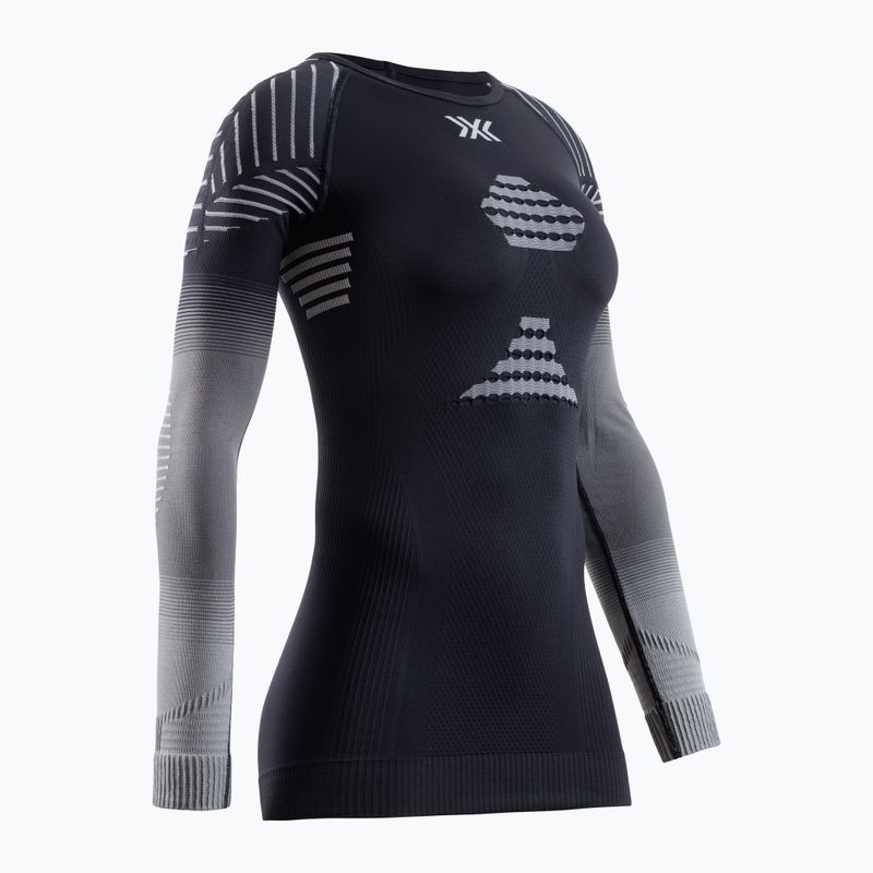 Női termoaktív felső X-Bionic Invent Fx Shirt black/grey/light grey