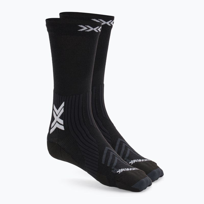 Zokni X-Socks Run Expert Silk Merino Crew x black/light gray