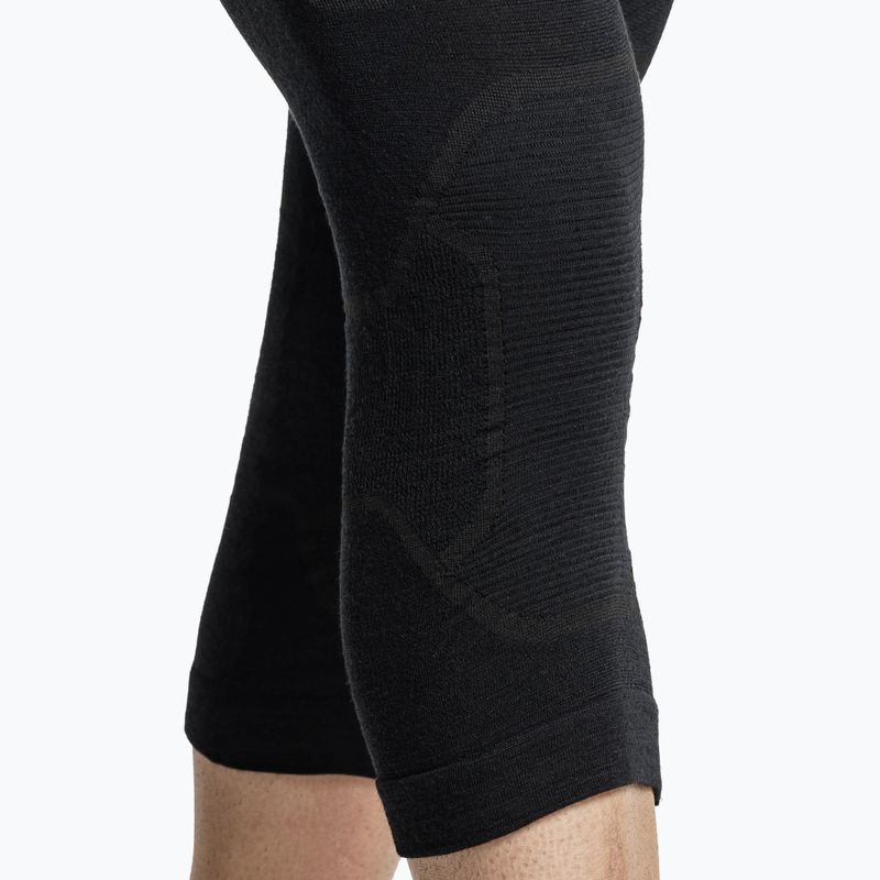 Férfi thermoaktív nadrág X-Bionic Symbio Merino 3/4 black 5