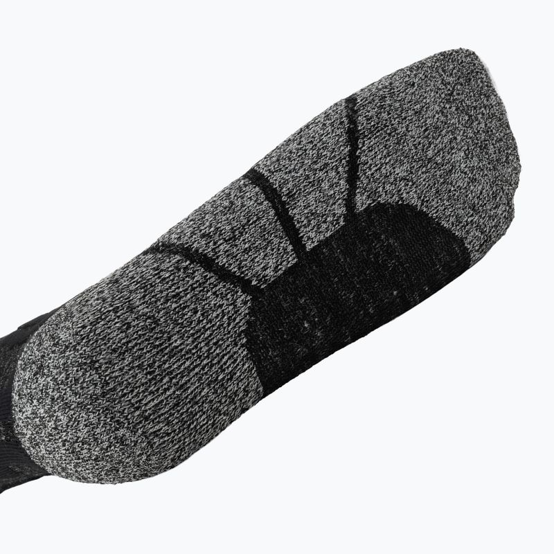 Zokni X-Socks Trek X Linen dolomite grey melange/opal black 4