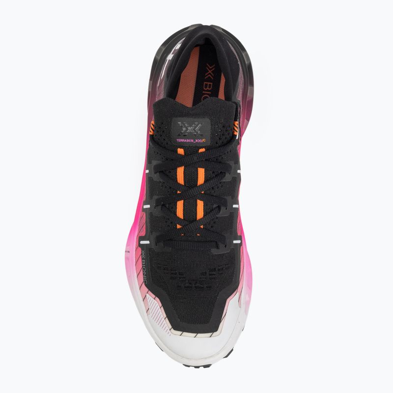 Futócipő X-Bionic Terraskin X00/C x fekete/x fehér/fluo rózsaszín cipő 5