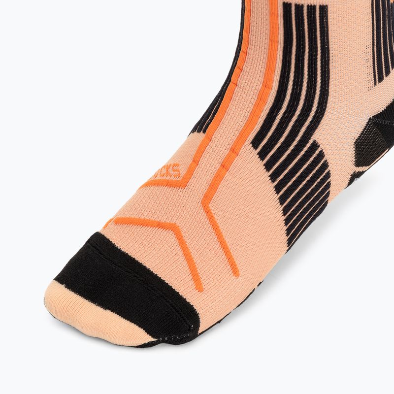 X-Bionic Terraskin X01 x fekete/sötét barack/friss barack futócipő 10