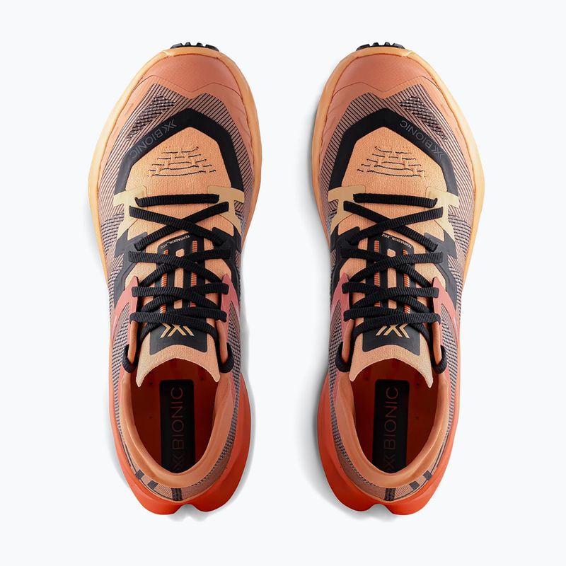 Futócipő + zokni X-Bionic Terraskin X02 dusty rose/fresh peach/x black 5