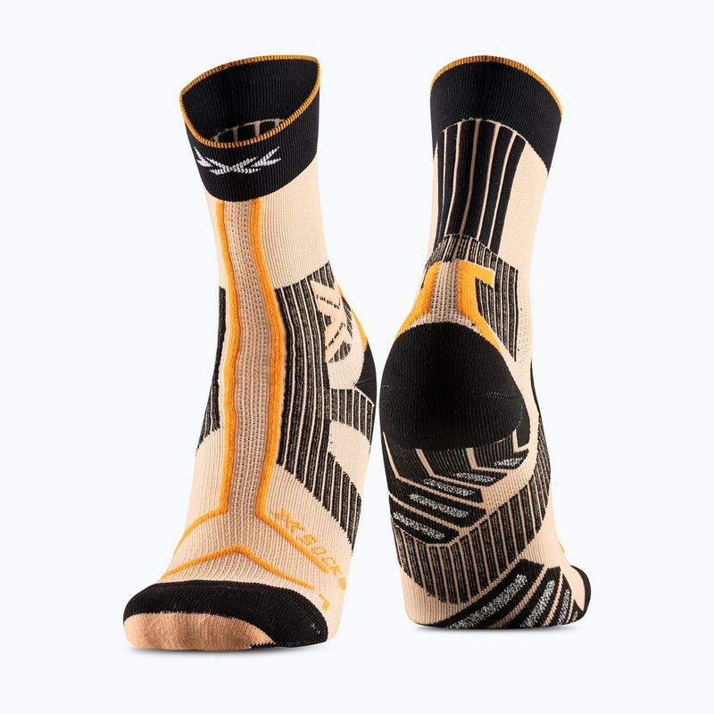 Futócipő + zokni X-Bionic Terraskin X02 dusty rose/fresh peach/x black 7