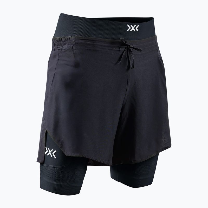 Férfi X-Bionic Efektor 2in1 futó rövidnadrág x fekete/x fekete 2