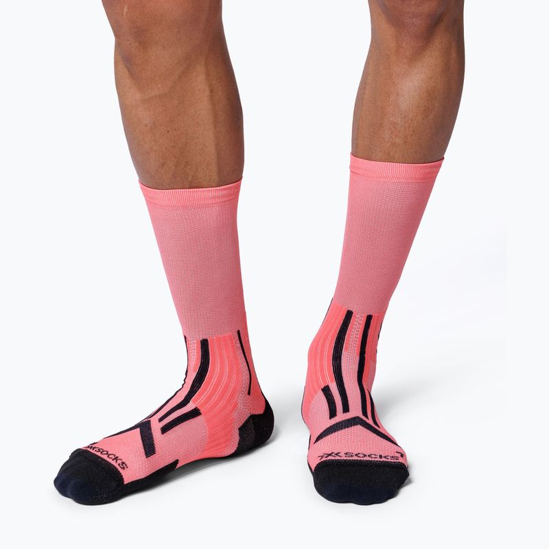 Zokni X-Socks Trailrun Perform Crew dusty rose/x black 2